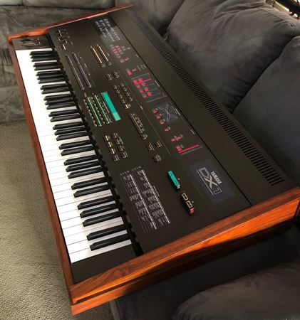 Yamaha-DX1 +Hypersynth H-cards library